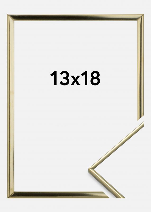 Eiri Kehykset Rahmen Slät Metall Gold 13x18 cm
