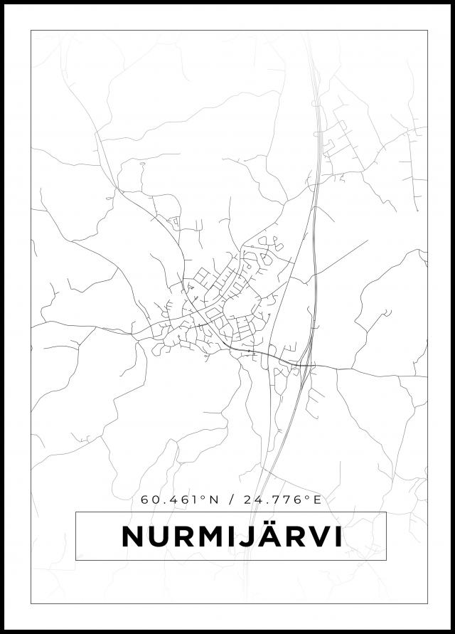 Bildverkstad Map - Nurmijärvi - White