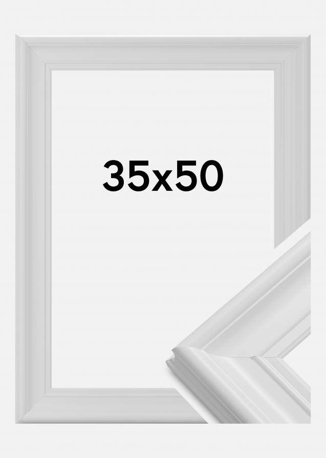 Ramverkstad Rahmen Mora Premium Weiß 35x50 cm