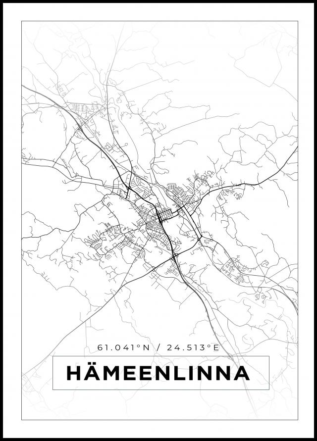 Bildverkstad Map - Hämeenlinna - White