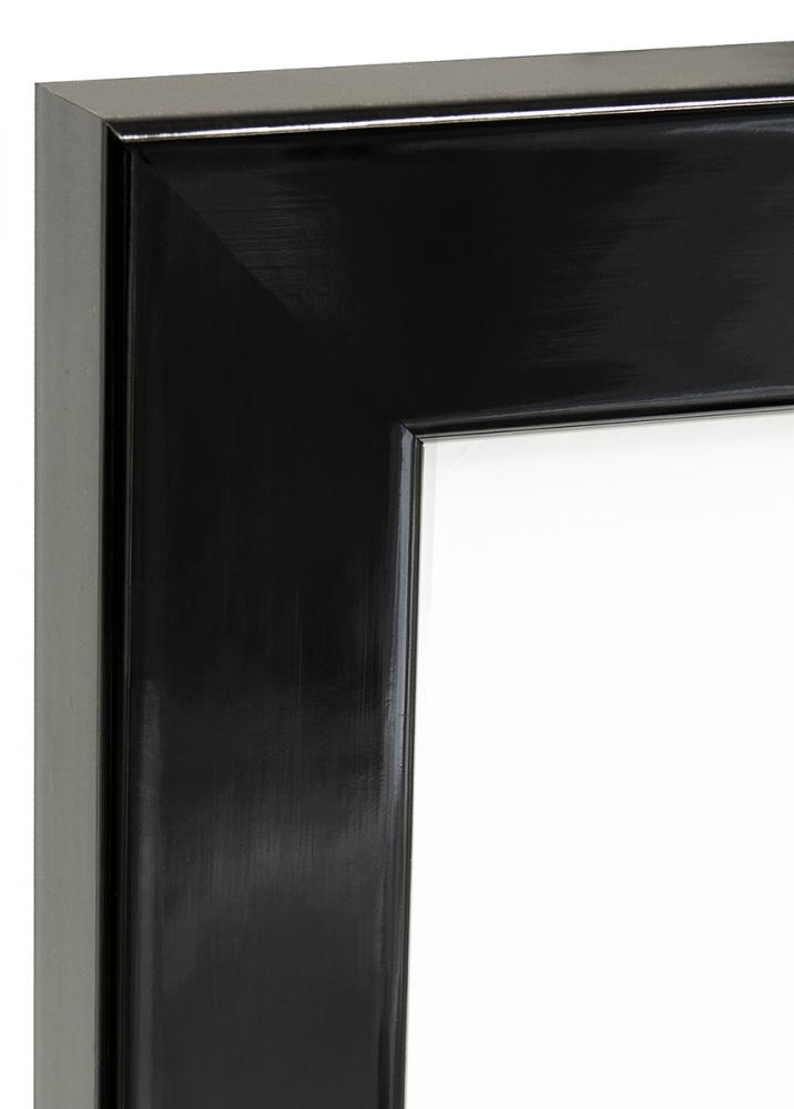 Galleri 1 Rahmen Uppsala Acrylglas Schwarz Hochglnzend 24x30 cm