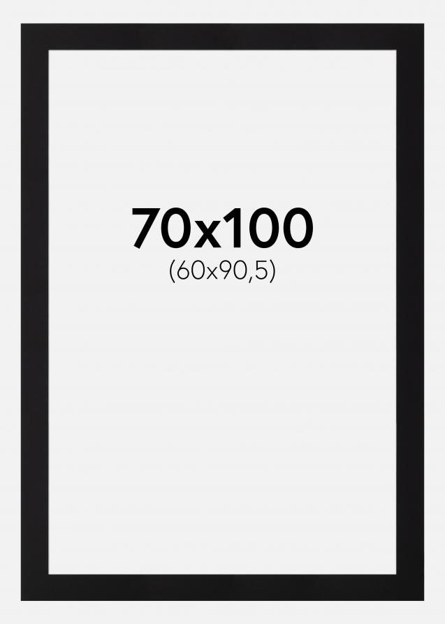 Artlink Passepartout Schwarz Standard (weißer Kern) 70x100 cm (60x90,5)