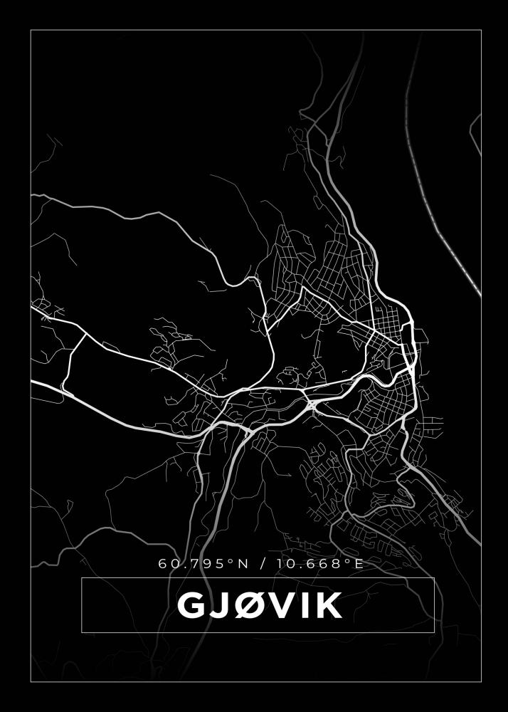 Bildverkstad Map - Gjvik - Black