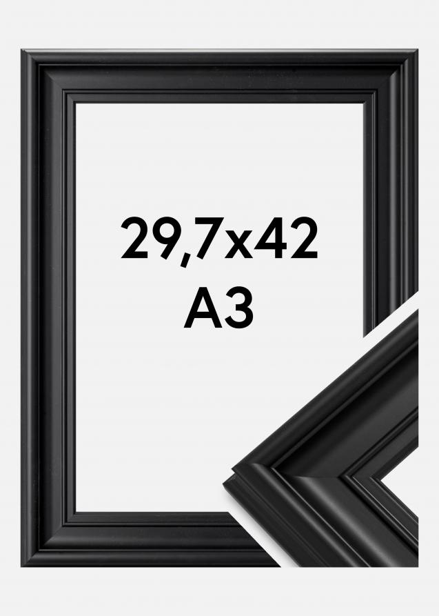 Ramverkstad Rahmen Mora Premium Schwarz 29,7x42 cm (A3)