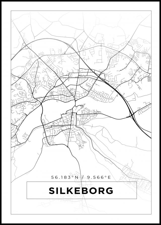 Bildverkstad Map - Silkeborg - White