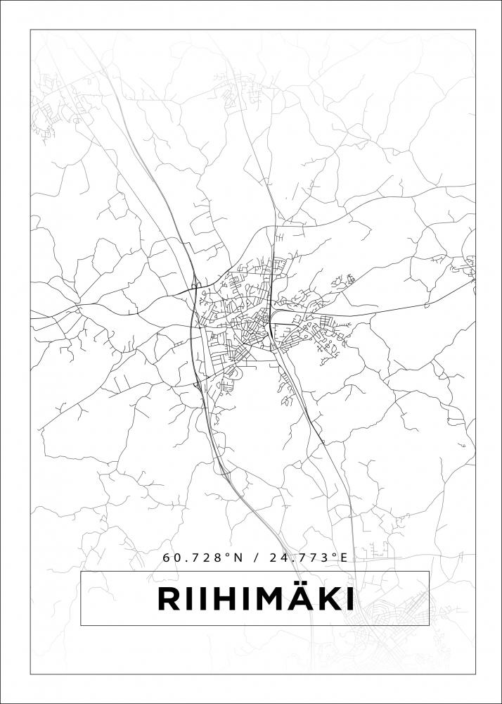 Bildverkstad Map - Riihimki - White