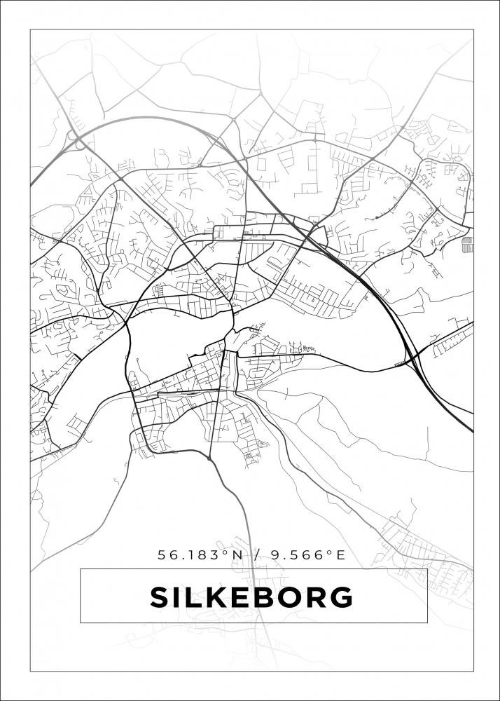 Bildverkstad Map - Silkeborg - White