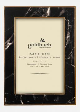 Goldbuch Rahmen Marble Schwarz 10x15 cm