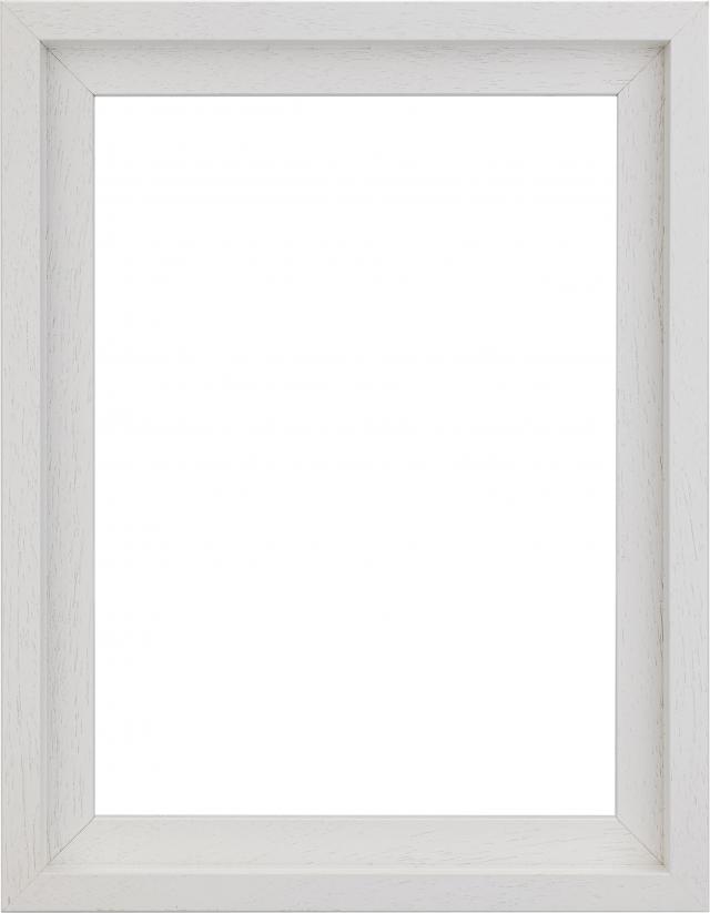 Mavanti Bilderrahmen für Leinwand Cleveland Weiß 40x50 cm