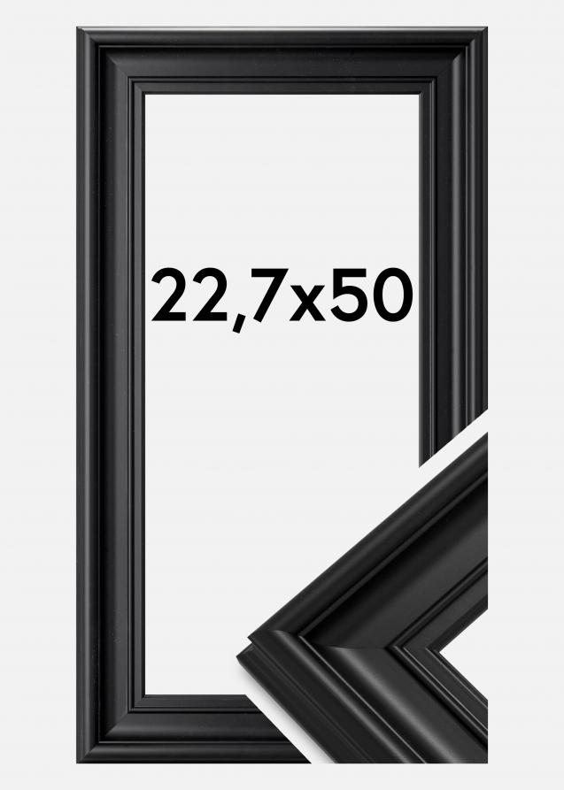 Ramverkstad Rahmen Mora Premium Schwarz 22,7x50 cm