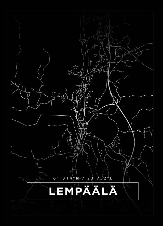 Bildverkstad Map - Lempäälä - Black