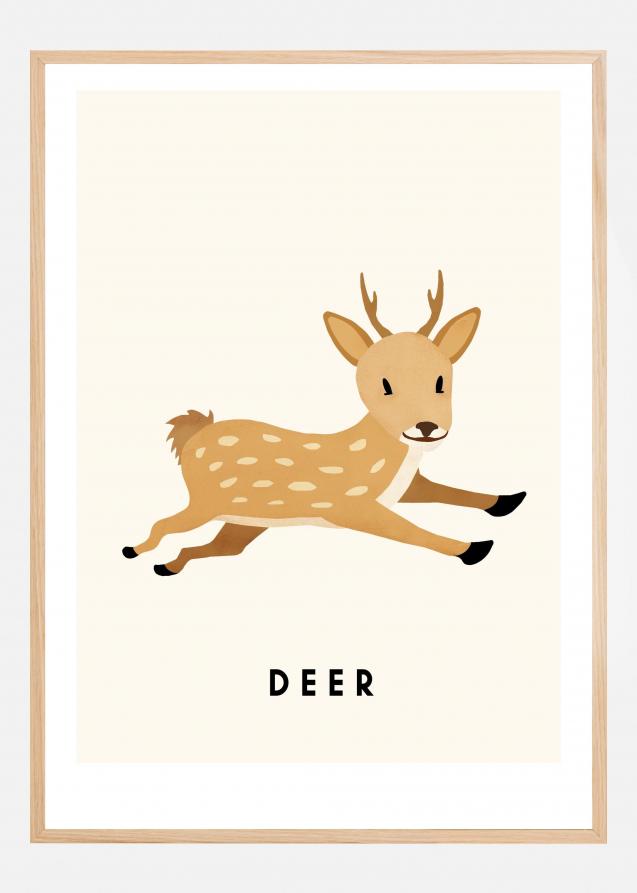 Bildverkstad Deer Poster