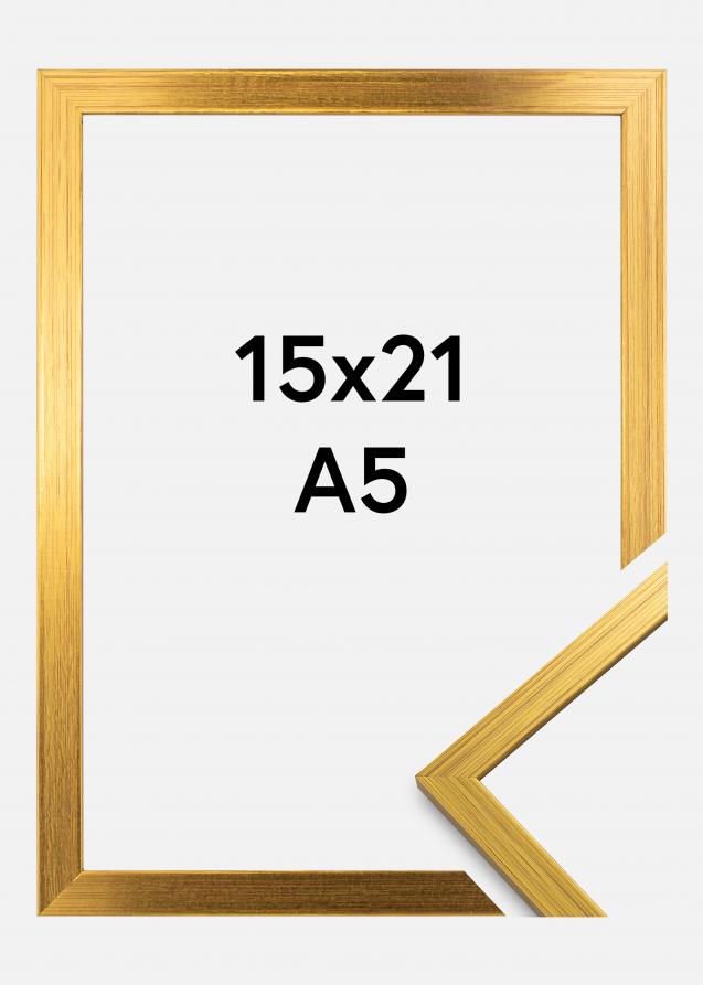 Galleri 1 Rahmen Edsbyn Acrylglas Gold 15x21 cm (A5)