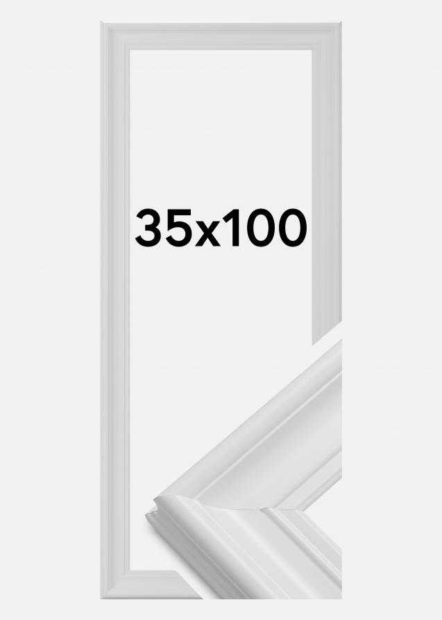Ramverkstad Rahmen Mora Premium Weiß 35x100 cm