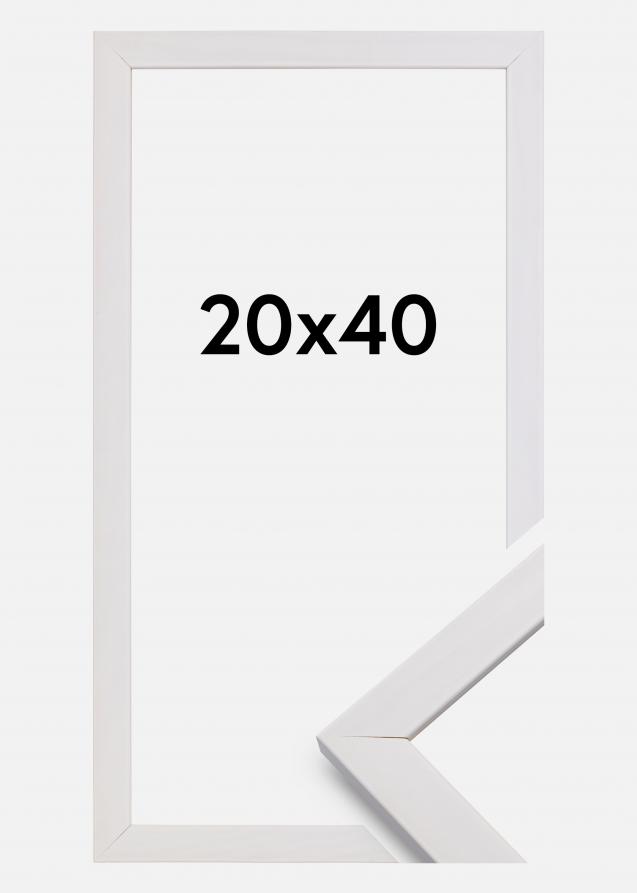 Estancia Rahmen Stilren Acrylglas Weiß 20x40 cm