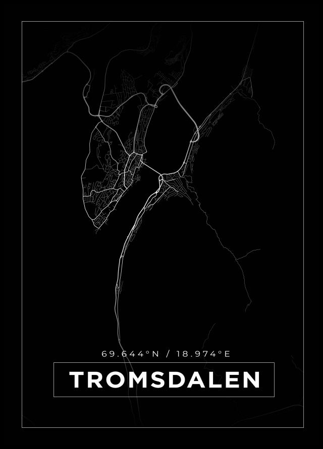 Bildverkstad Map - Tromsdalen - Black