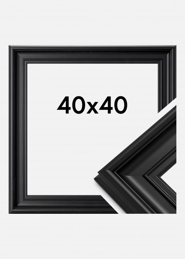 Galleri 1 Rahmen Mora Premium Acrylglas Schwarz 40x40 cm