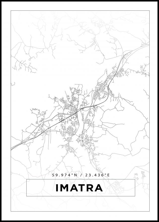 Bildverkstad Map - Imatra - White