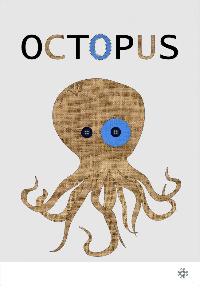 Bildverkstad Fabric octopus Poster