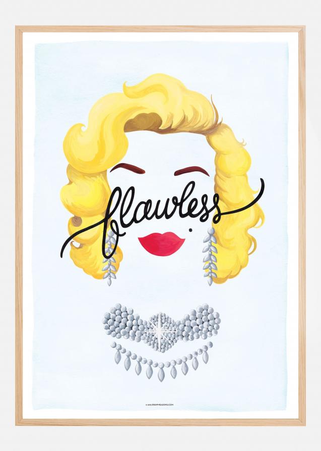Bildverkstad Flawless Marilyn Poster