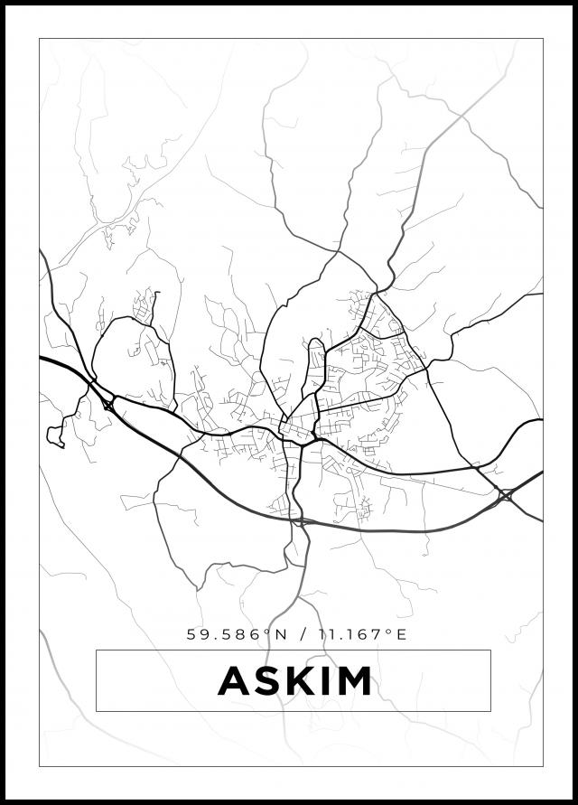 Bildverkstad Map - Askim - White