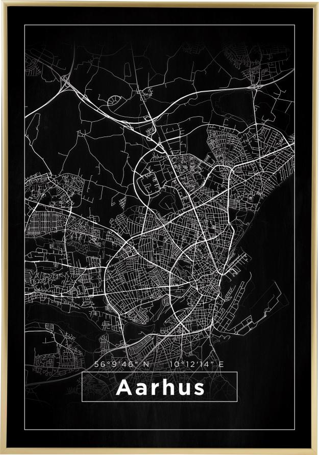 Bildverkstad Map - Aarhus - Black