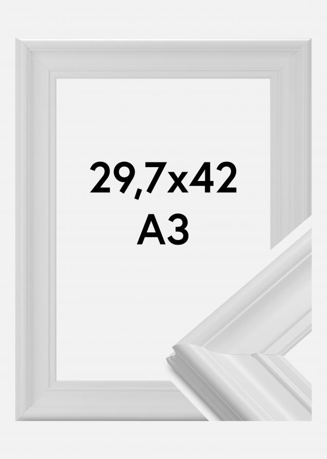 Ramverkstad Rahmen Mora Premium Weiß 29,7x42 cm (A3)