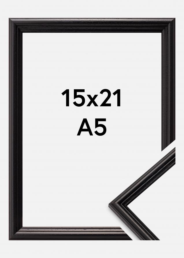 Galleri 1 Rahmen Horndal Acrylglas Schwarz 15x21 cm (A5)