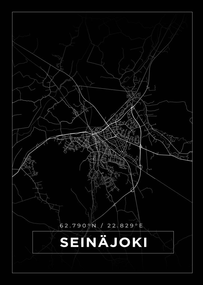 Bildverkstad Map - Seinjoki - Black