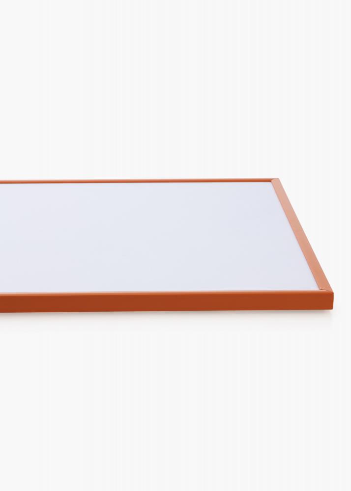 Ram med passepartou Rahmen New Lifestyle Orange 50x70 cm - Passepartout Schwarz 16x24 inches