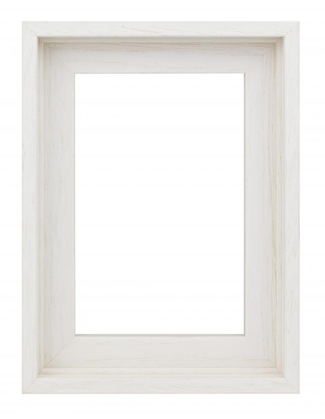 Mavanti Bilderrahmen für Leinwand Memphis Weiß 60x70 cm