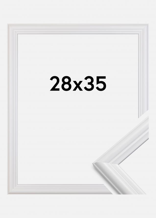Galleri 1 Rahmen Siljan Weiß 28x35 cm