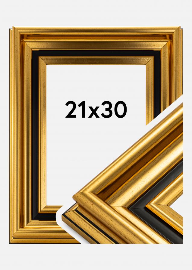 Ramverkstad Rahmen Gysinge Premium Gold 21x30 cm