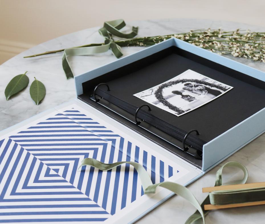 Focus Happily Ever After - A Coffee Table Photo Album (60 schwarze Seiten)