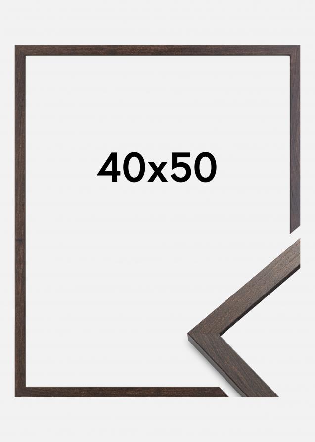Artlink Rahmen Trendy Acrylglas Walnuss 40x50 cm