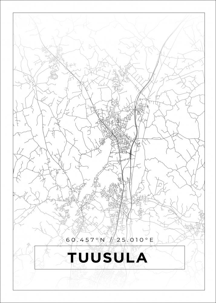 Bildverkstad Map - Tuusula - White
