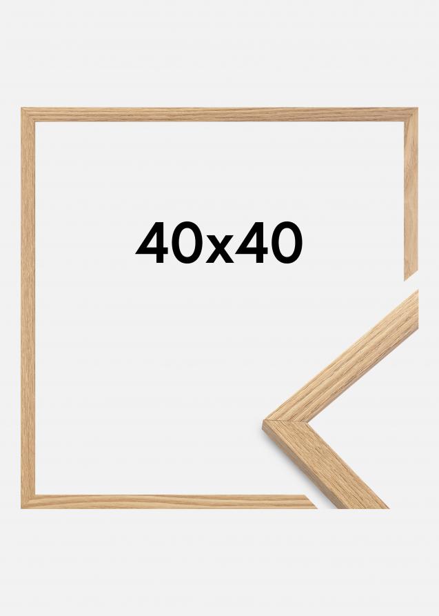 Artlink Rahmen Trendy Acrylglas Eiche 40x40 cm