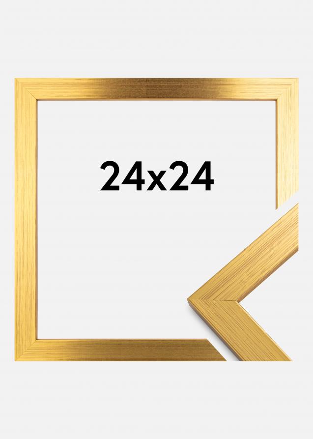 Galleri 1 Rahmen Gold Wood 24x24 cm
