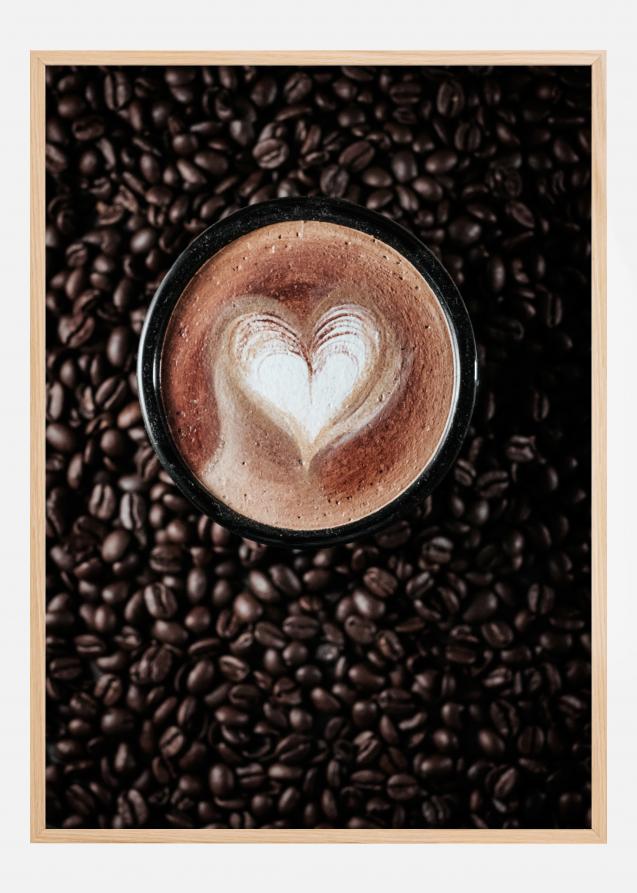 Bildverkstad Love Latte Poster