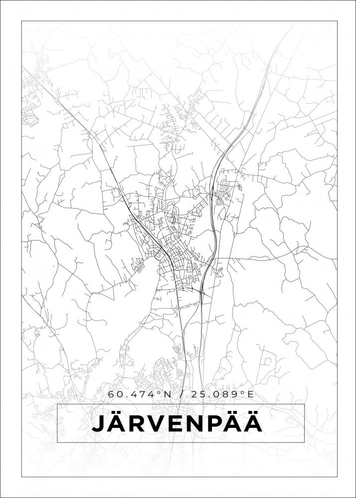 Bildverkstad Map - Jrvenp - White