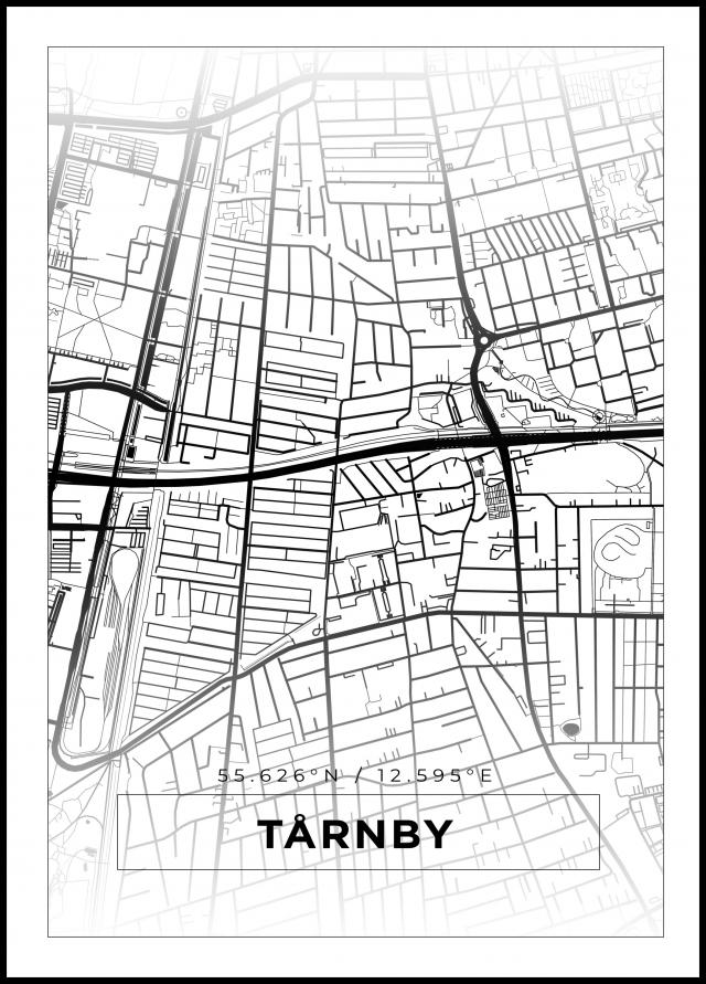 Bildverkstad Map - Tårnby - White