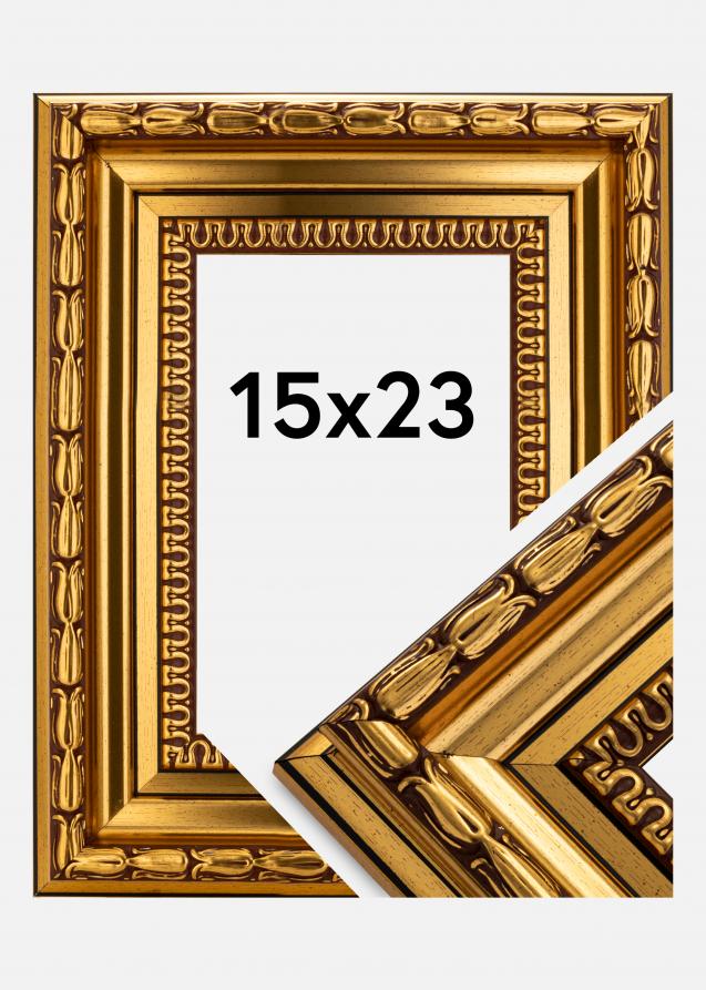 Ramverkstad Rahmen Birka Premium Gold 15x23 cm