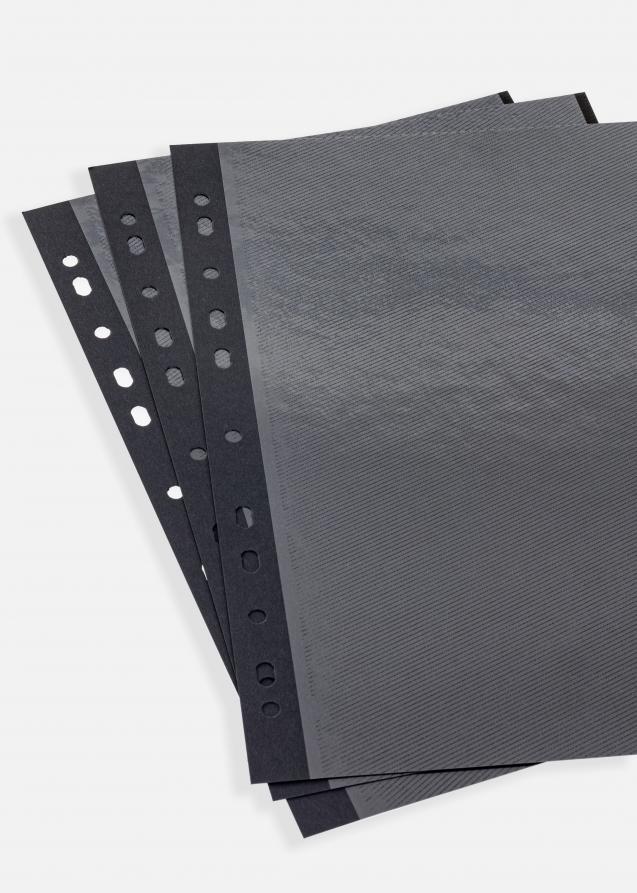 BGA Ultimate Albumblätter selbstklebend 21x30 cm - 10 schwarze Bögen
