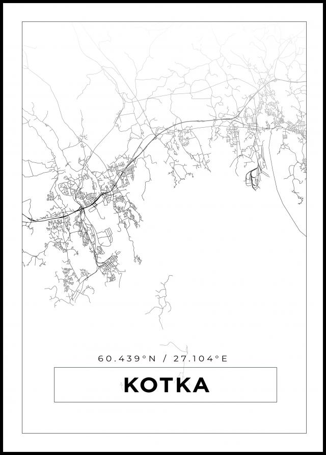 Bildverkstad Map - Kotka - White