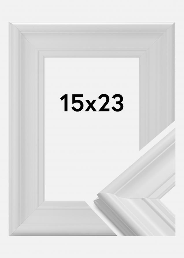 Ramverkstad Rahmen Mora Premium Weiß 15x23 cm