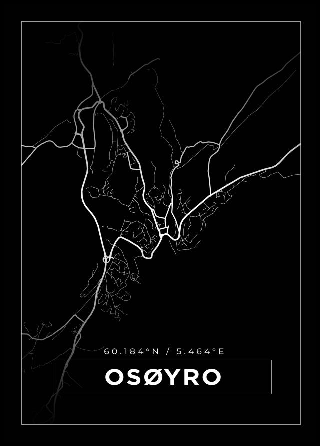Bildverkstad Map - Osøyro - Black