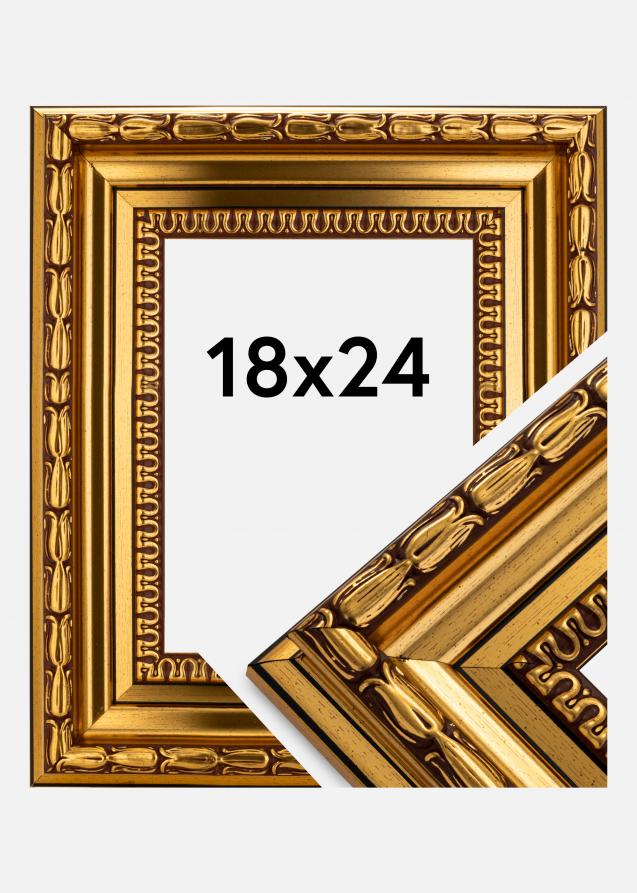 Ramverkstad Rahmen Birka Premium Gold 18x24 cm