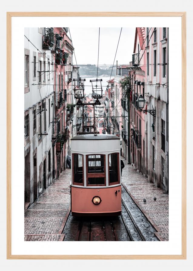 Lagervaror egen produktion Lisbon Cable Car Poster