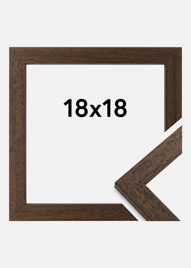 Galleri 1 Rahmen Brown Wood 18x18 cm