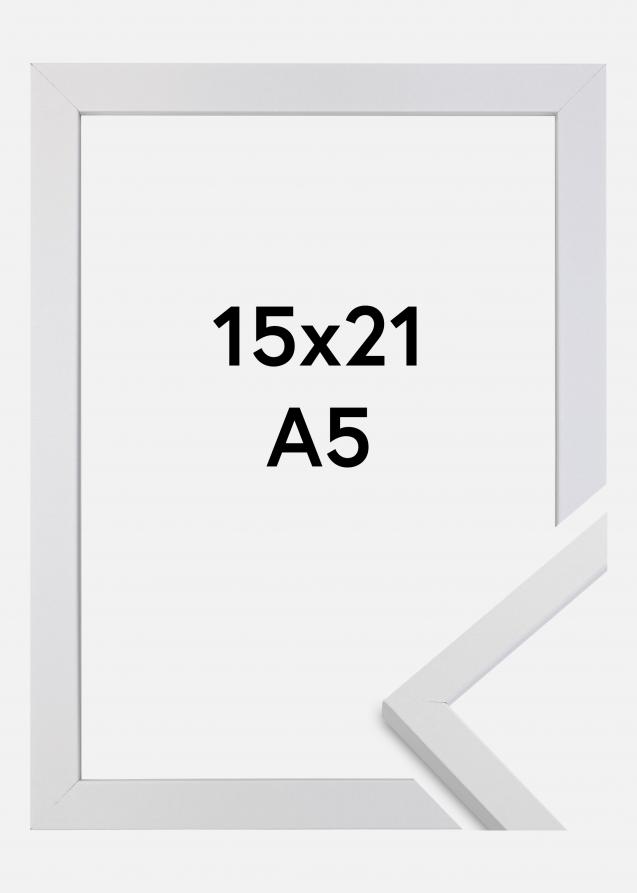 Artlink Rahmen Trendy Acrylglas Weiß 15x21 cm (A5)